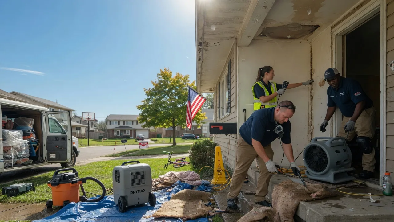Water Damage Restoration in Tuppers Plains, OH near me